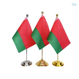 Drapeau de table de la Biélorussie, symbole national