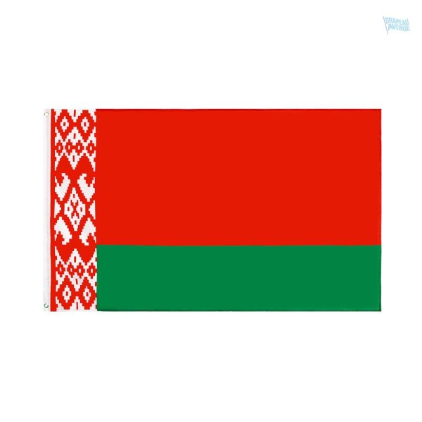 Drapeau géant de la Biélorussie en tissu résistant