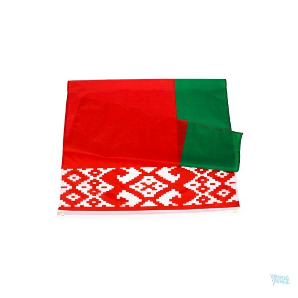 Drapeau biélorusse large pour événements festifs