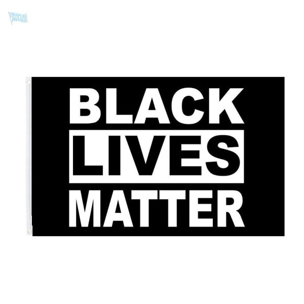 Drapeau Black Lives Matter symbole de lutte pour les droits civiques