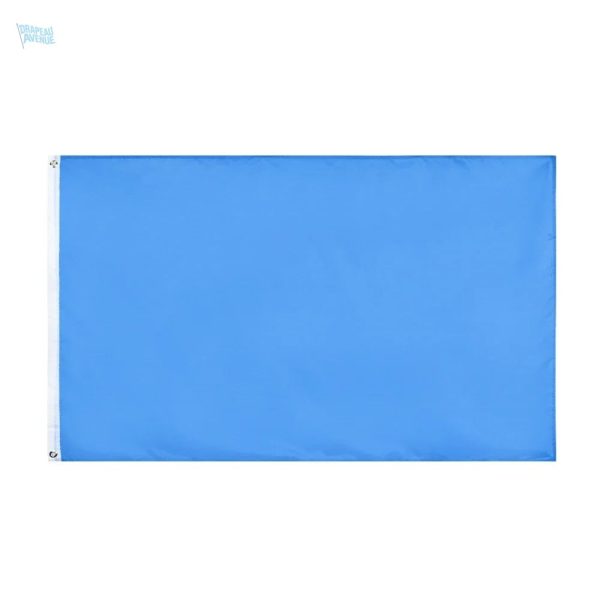 Drapeau bleu thème décoratif pour événements et fêtes