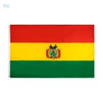 Drapeau Bolivie 60 x 90 cm, symbole national coloré
