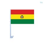 Drapeau Bolivie pour voiture, symbole national sur route