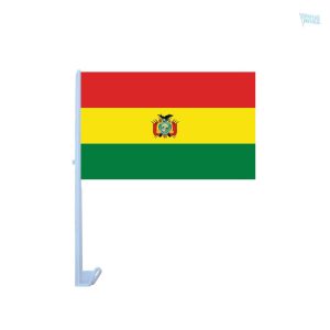 Drapeau Bolivie pour voiture, symbole national sur route