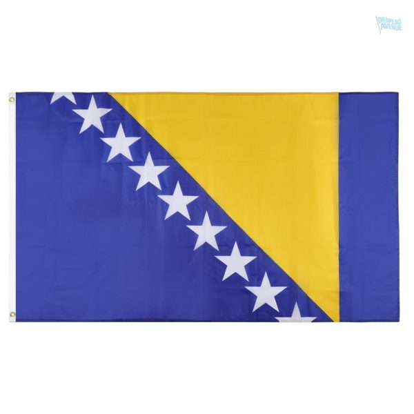 Drapeau extérieur de la Bosnie-Herzégovine