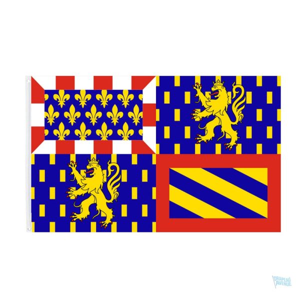 Drapeau Bourgogne-Franche-Comté officiel