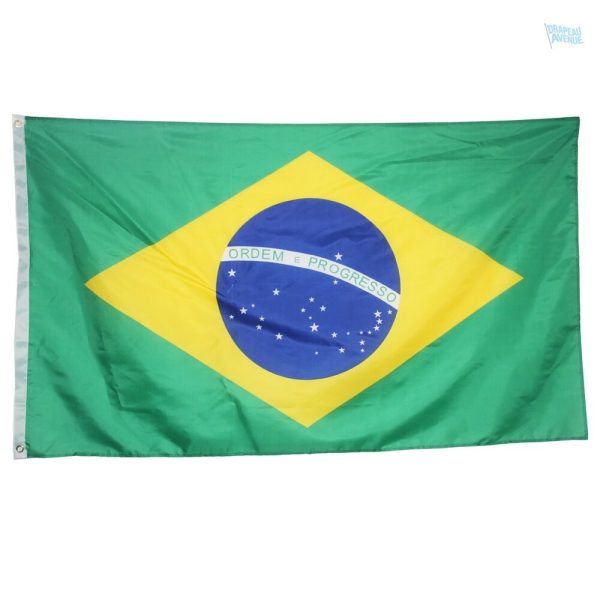 Drapeau Brésil extérieur pour décoration et événements