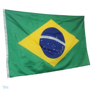 Drapeau du Brésil, idéal pour les célébrations en extérieur