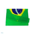 Drapeau géant Brésil, accessoire incontournable pour les fans
