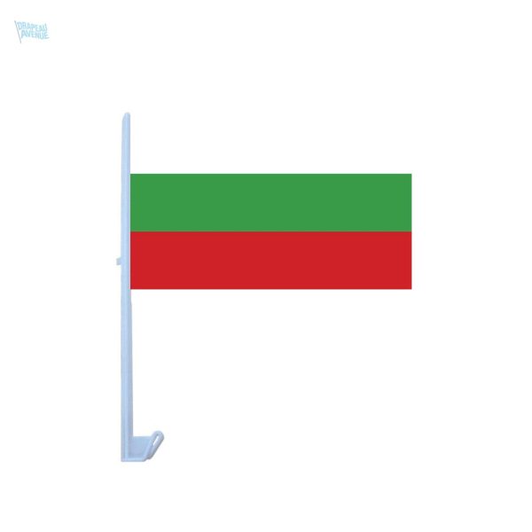 Drapeau de Bulgarie pour voiture, symbole national en mouvement