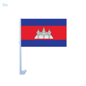 Drapeau du Cambodge pour voiture, accessoire automobile