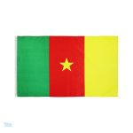 Drapeau Cameroun extérieur pour affichage en extérieur