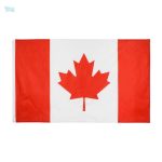 Drapeau Canada 128 x 192 cm en tissu résistant