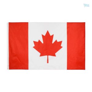 Drapeau géant du Canada en textile durable