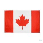 Drapeau Canada avec 4 œillets pour une installation facile