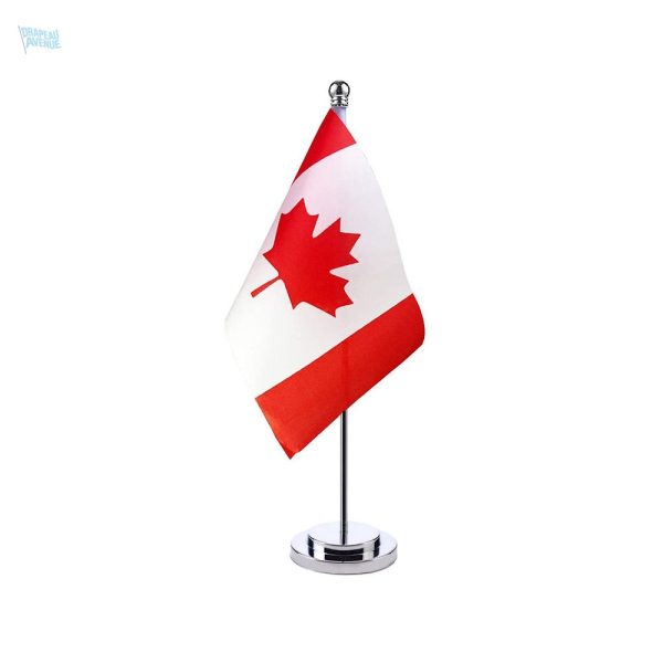 Drapeau Canada de table, idéal pour décoration ou événements
