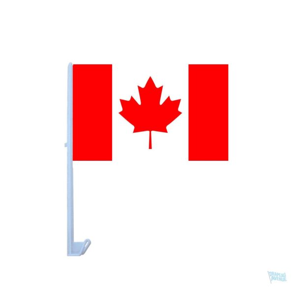 Drapeau Canada pour voiture, symbole national sur véhicule
