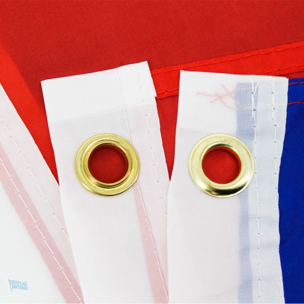 Drapeau Chili en polyester 90 x 150 cm, résistant aux intempéries