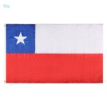 Drapeau Chili extérieur pour décoration ou événements