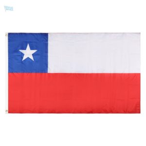 Drapeau Chili extérieur pour décoration ou événements