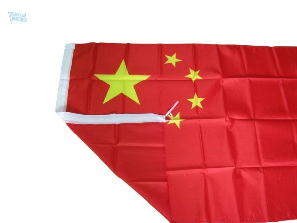 Drapeau Chine extérieur, idéal pour les manifestations sportives