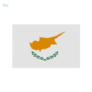 Drapeau Chypre en fourreau, symbole national distinctif