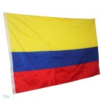 Drapeau colombien, idéal pour l'affichage en extérieur