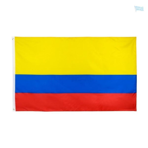 Drapeau géant de la Colombie, symbole national