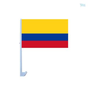 Drapeau Colombie pour voiture, accessoire automobile coloré