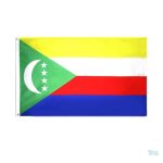 Drapeau Comores 60 x 90 cm en polyester coloré