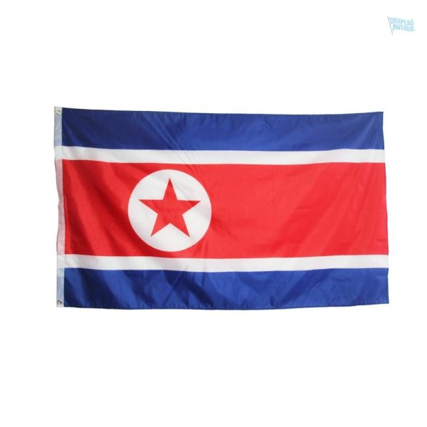 Drapeau extérieur de la Corée du Nord, design officiel