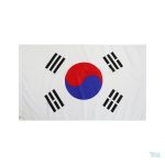 Drapeau Corée du Sud en polyester résistant
