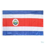 Drapeau du Costa Rica 128 x 192 cm