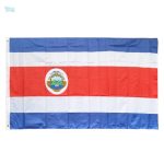 Drapeau Costa Rica 60 x 90 cm en polyester