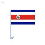 Drapeau Costa Rica pour voiture, accessoire de décoration automobile