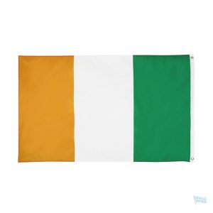 Drapeau Côte d'Ivoire 90 x 150 cm en polyester