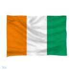 Drapeau Côte d'Ivoire qualité PRO, drapeau en polyester