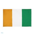 Drapeau géant de la Côte d'Ivoire