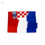 Drapeau Croatie 120 x 180 cm, accessoire festif