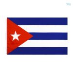 Drapeau Cuba 90 x 150 cm en polyester durable