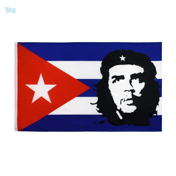 Drapeau Cuba Che Guevara, symbole de révolution