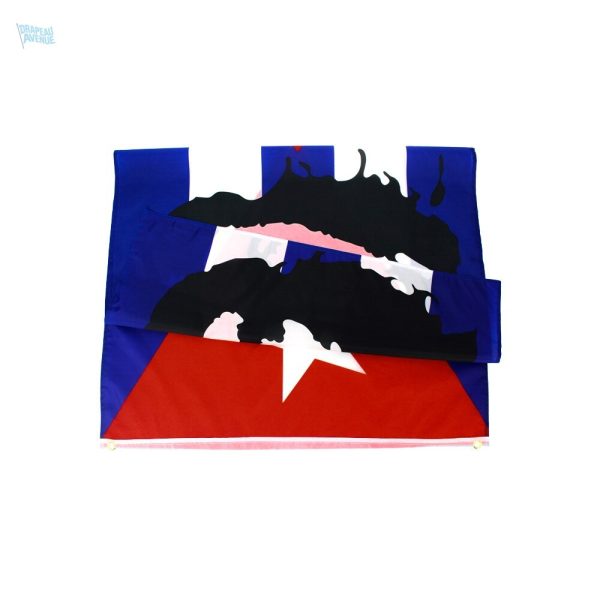 Bannière Cubaine avec l'illustration de Che Guevara