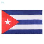 Drapeau Cuba extérieur en tissu résistant pour usage extérieur