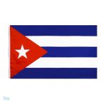 Drapeau géant de Cuba en tissu durable