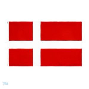 Drapeau Danemark 120 x 180 cm en tissu résistant