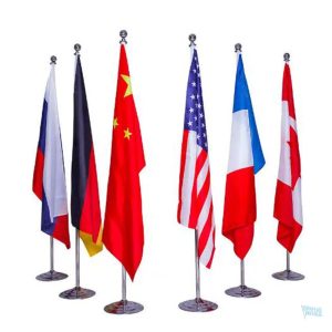 Drapeau de prestige personnalisé