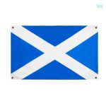 Drapeau Écosse avec 4 œillets pour un affichage durable