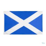 Drapeau Ecosse extérieur en tissu résistant pour usage extérieur
