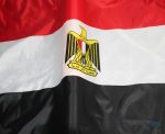 Drapeau de l'Égypte, design vibrant pour décoration et affichage