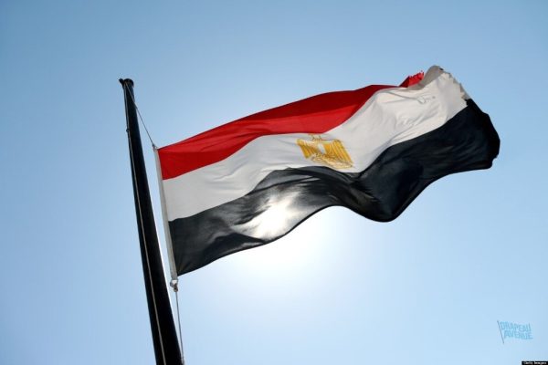 Drapeau extérieur de l'Égypte, symbole de culture et d'identité nationale